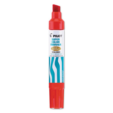 Pilot® Jumbo Refillable Permanent Marker, Broad Chisel Tip, Red freeshipping - TVN Wholesale